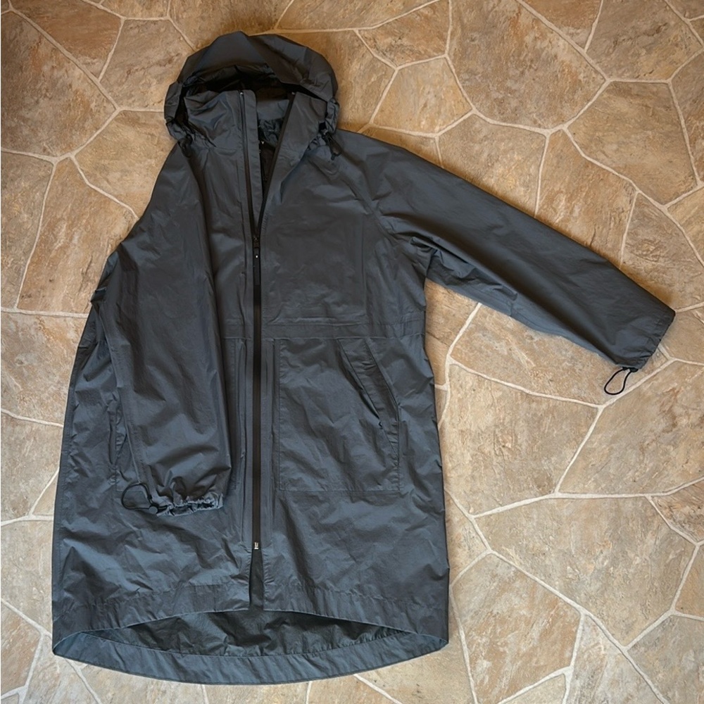 Varley Cavanagh Rain Jacket Iron Gate